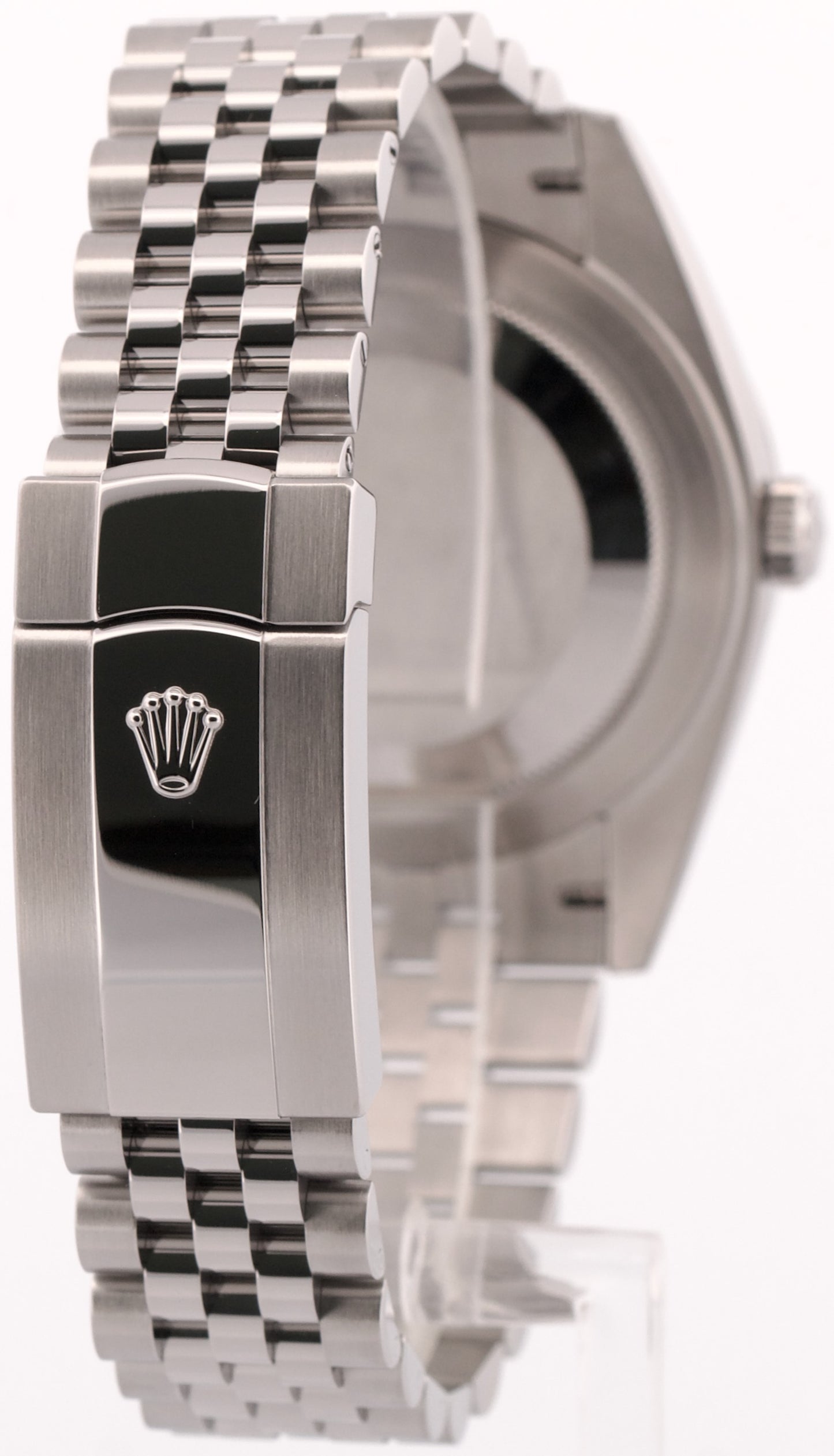 2021 PAPERS Rolex DateJust 41 WHITE 18K Gold Steel JUBILEE 41mm 126334 Watch BOX