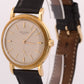 ARCHIVES Patek Philippe Calatrava 35mm IVORY Automatic 18K Yellow Gold 3473