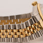 1987 Rolex DateJust 16013 Champagne Two-Tone 18K Gold Steel Jubilee 36mm Watch