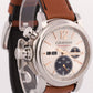 PAPERS Graham Chronofighter Vintage Steel SILVER 44mm 2CVAS.S03A Watch BOX
