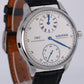IWC Wempe Portugieser Regulateur LIMITED of 100 Steel Silver 43mm Leather IW5443