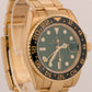 UNPOLISHED 2009 PAPERS Rolex GMT-Master II GREEN 18K Yellow Gold 40mm 116718 BOX