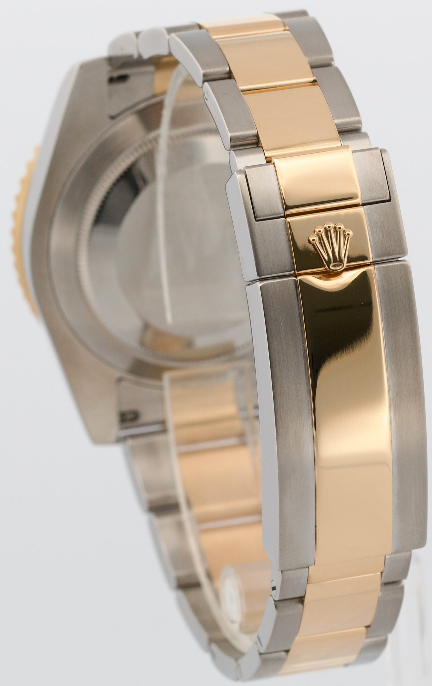 2015 PAPERS Rolex Submariner Date BLUE Two-Tone 18K Steel 40mm 116613 LB BOX