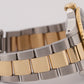 Rolex Submariner Date 40mm BLACK 18K Yellow Gold Stainless Steel 16613 Watch