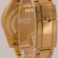 UNPOLISHED 2009 PAPERS Rolex GMT-Master II GREEN 18K Yellow Gold 40mm 116718 BOX