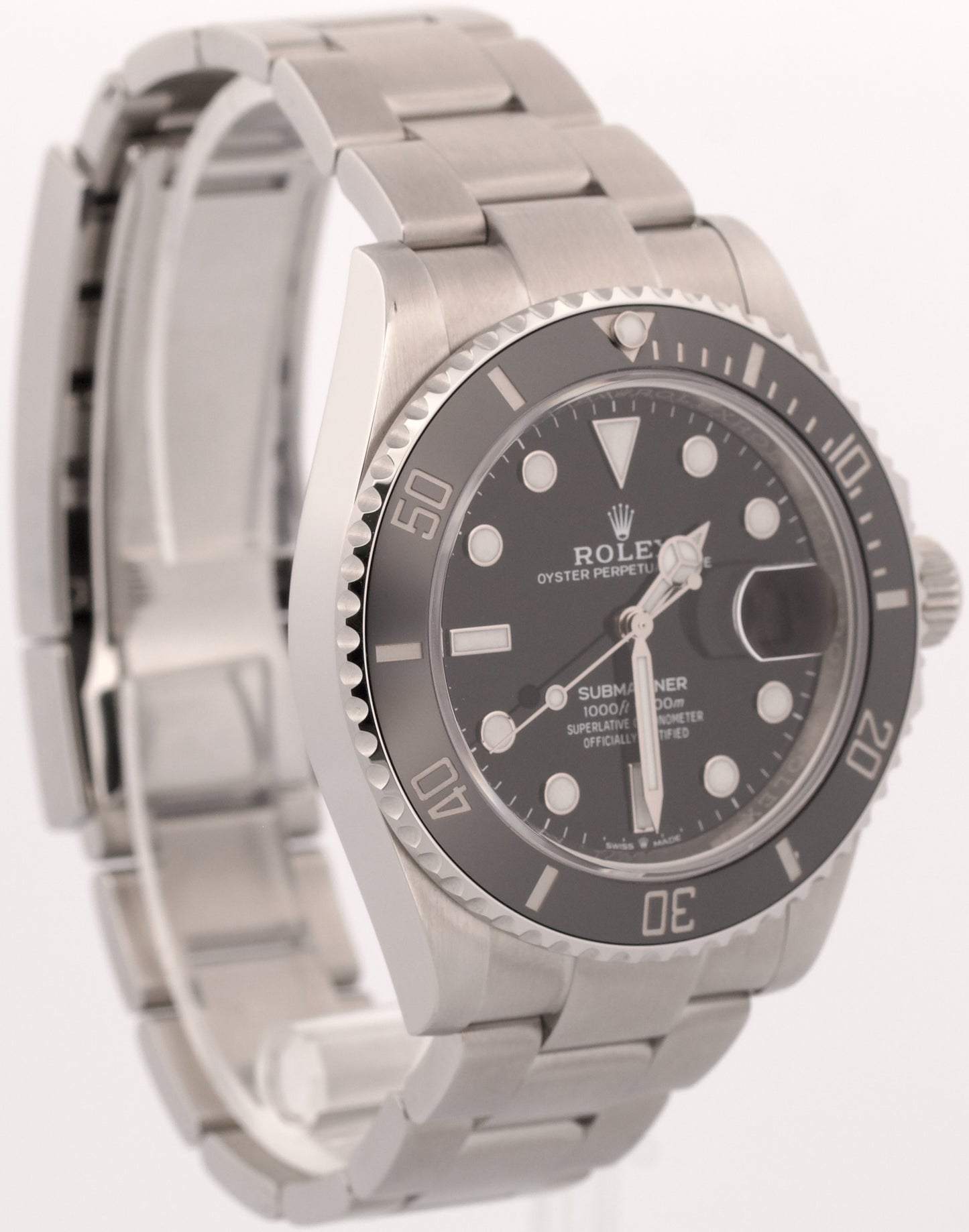 2023 PAPERS Rolex Submariner 41mm BLACK Stainless Steel Ceramic 126610 LN BOX