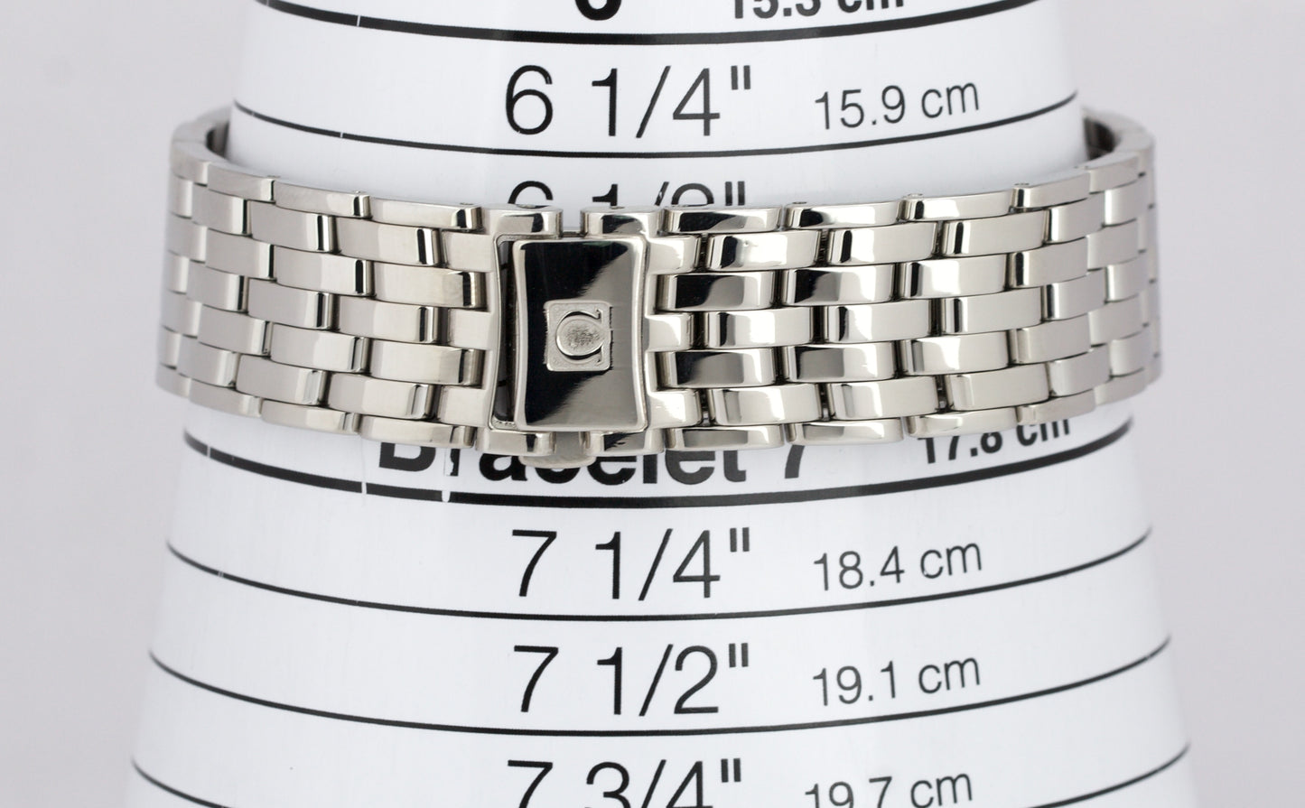 MINT PAPERS Omega De Ville Prestige WHITE Steel 36.8mm 424.10.37.20.02.001 BOX