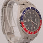 Unpolished Rolex GMT-Master II 16710 40mm Pepsi Red Blue Steel No-Holes Watch