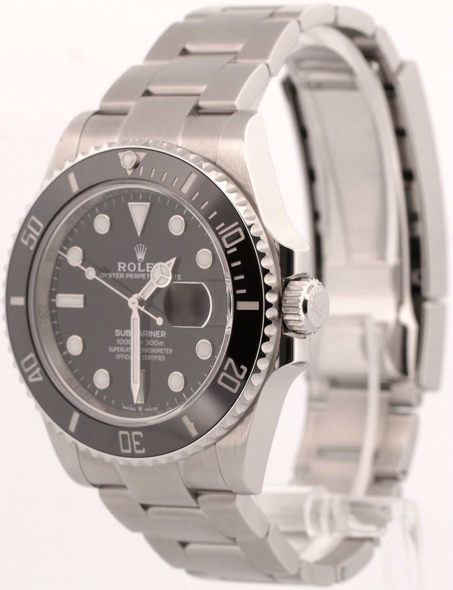 2023 PAPERS Rolex Submariner 41mm BLACK Stainless Steel Ceramic 126610 LN BOX
