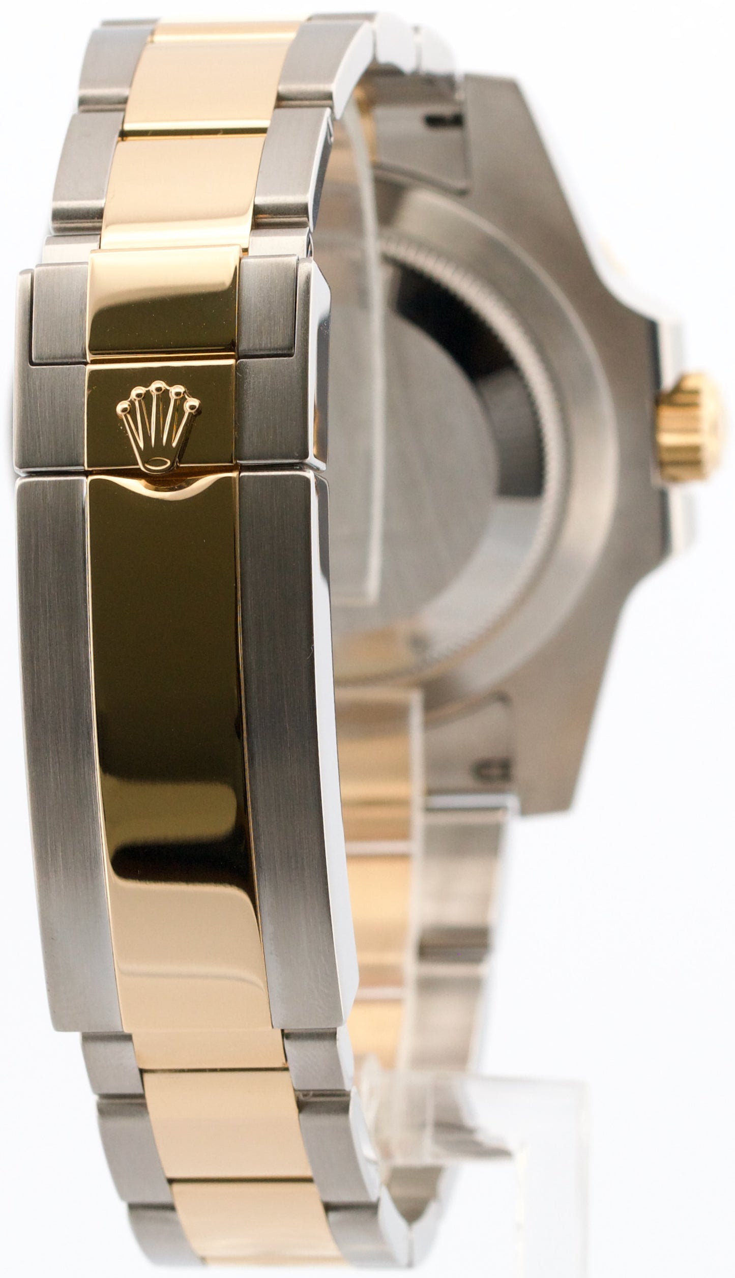 2015 PAPERS Rolex Submariner Date BLUE Two-Tone 18K Steel 40mm 116613 LB BOX