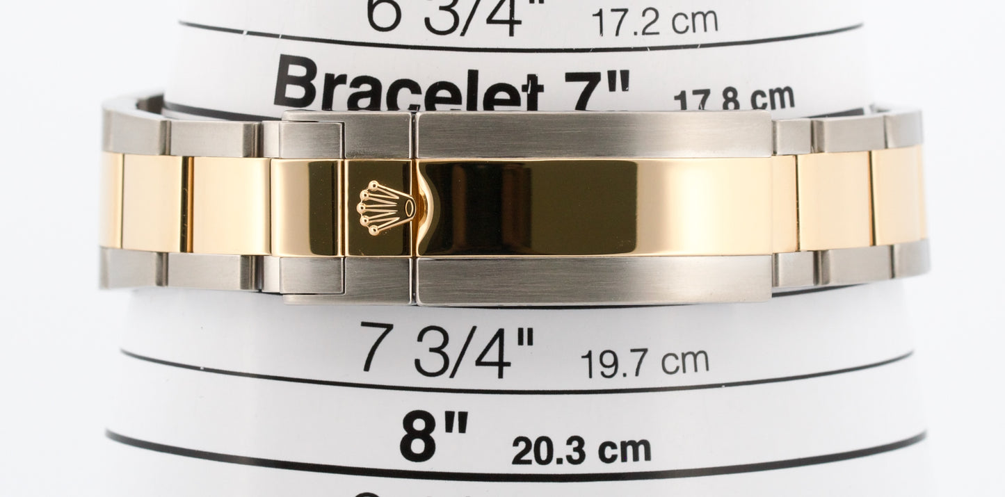 2015 PAPERS Rolex Submariner Date BLUE Two-Tone 18K Steel 40mm 116613 LB BOX