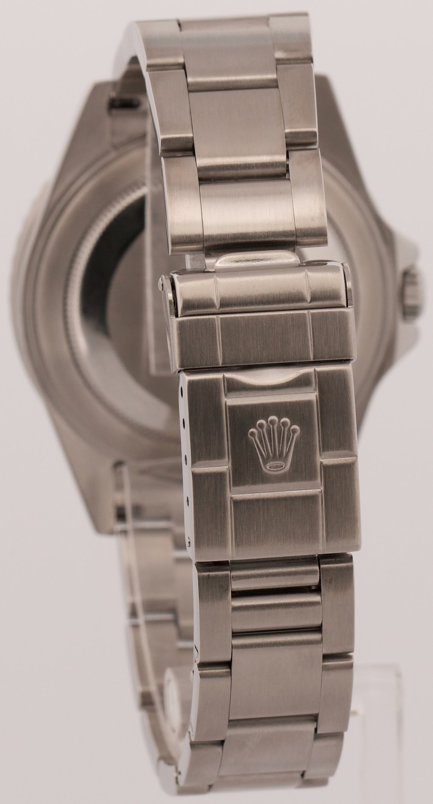 2004 Rolex GMT-Master II 16710 Black Stainless Steel No-Holes Oyster Box Papers