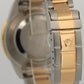 PAPERS Rolex Submariner 40mm SERTI CHAMPAGNE DIAMOND Blue 18K Steel 16613 BOX