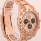 2023 PAPERS Rolex Daytona SUNDUST Black 18K Rose Gold 40mm 126505 Watch BOX