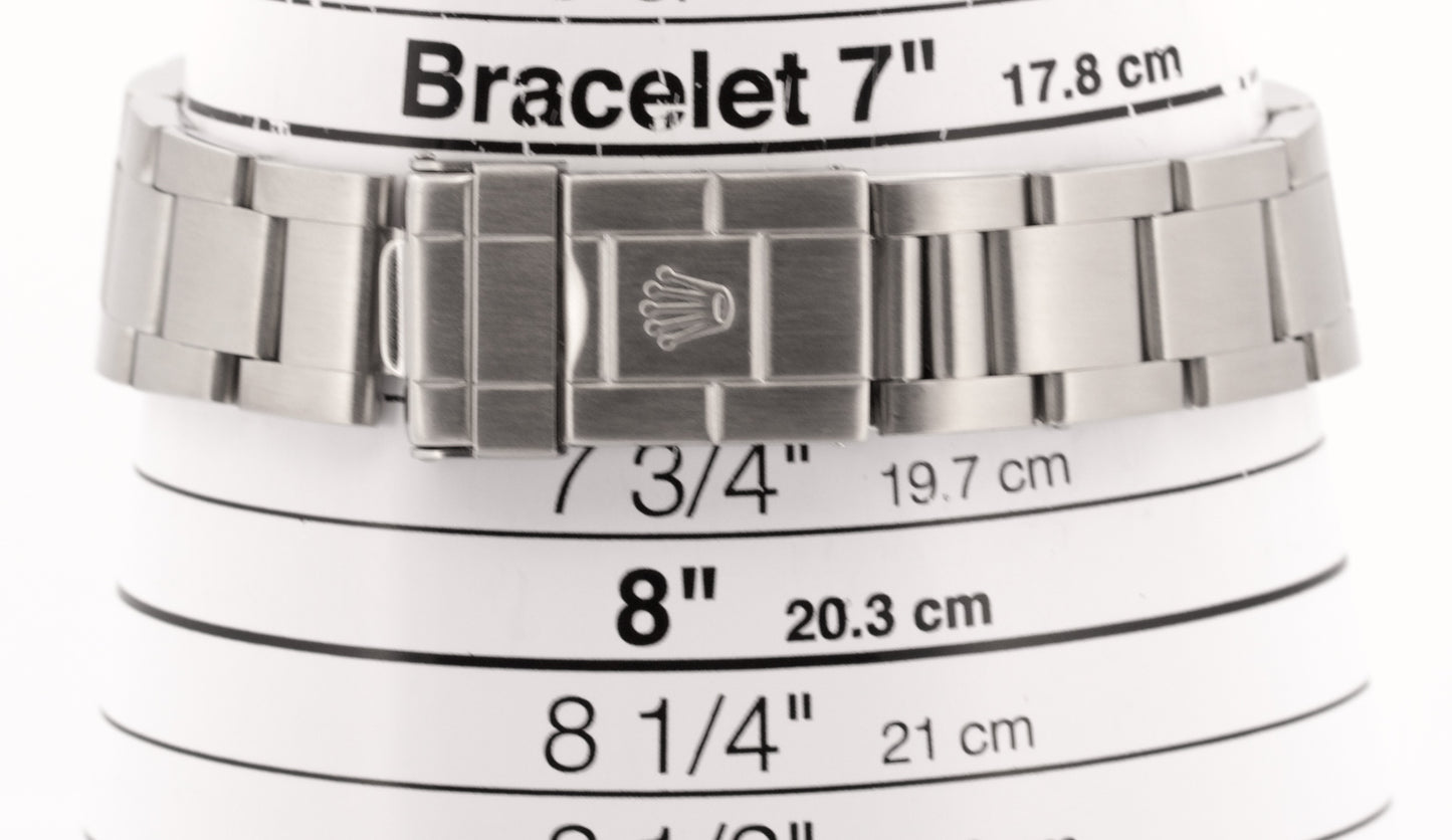2004 Rolex GMT-Master II 16710 Black Stainless Steel No-Holes Oyster Box Papers