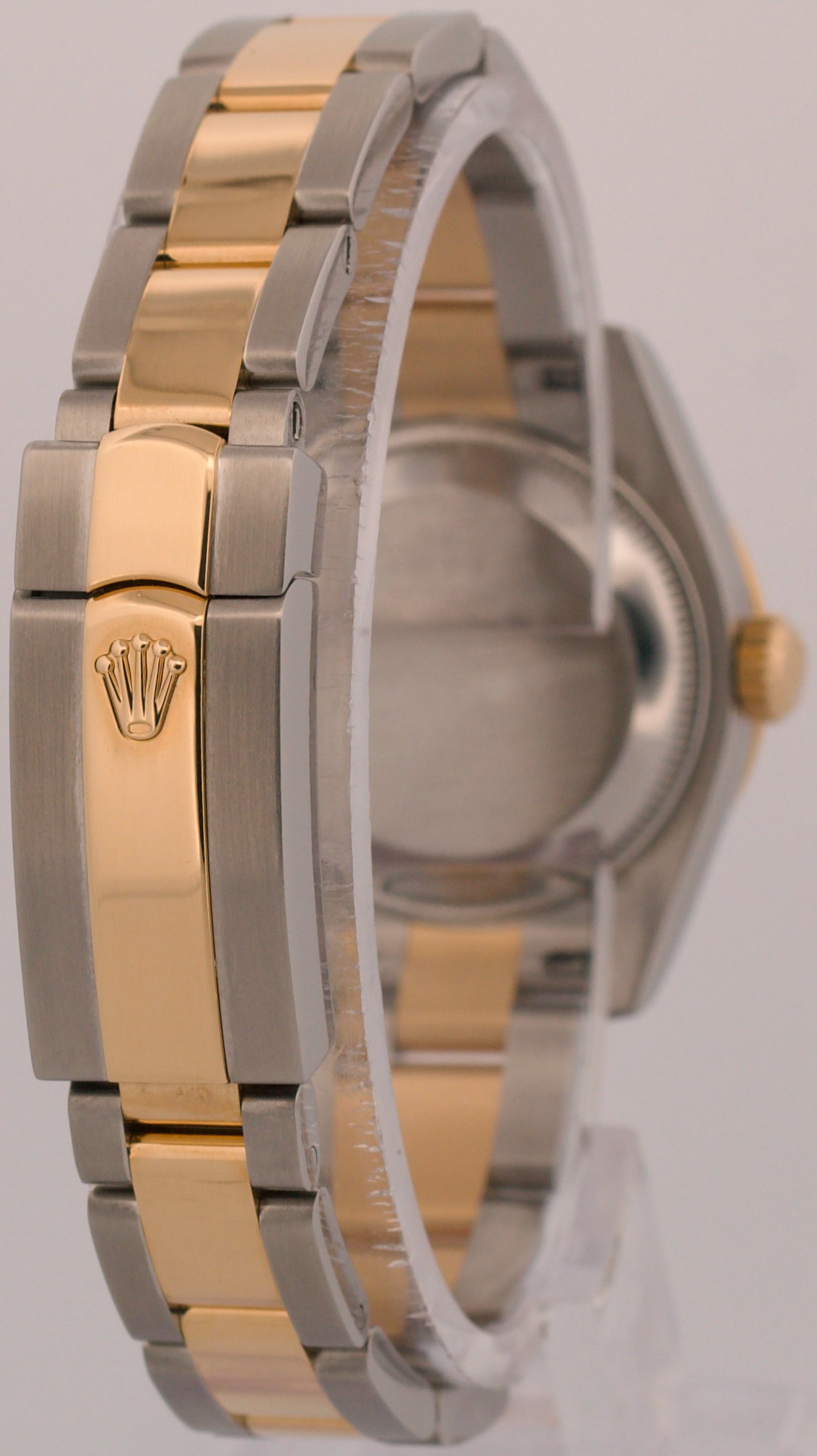Rolex DateJust 26mm MOP ROMAN DIAMOND 18K Gold Steel OYSTER 179313 Watch BOX