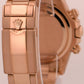 2023 PAPERS Rolex Daytona SUNDUST Black 18K Rose Gold 40mm 126505 Watch BOX