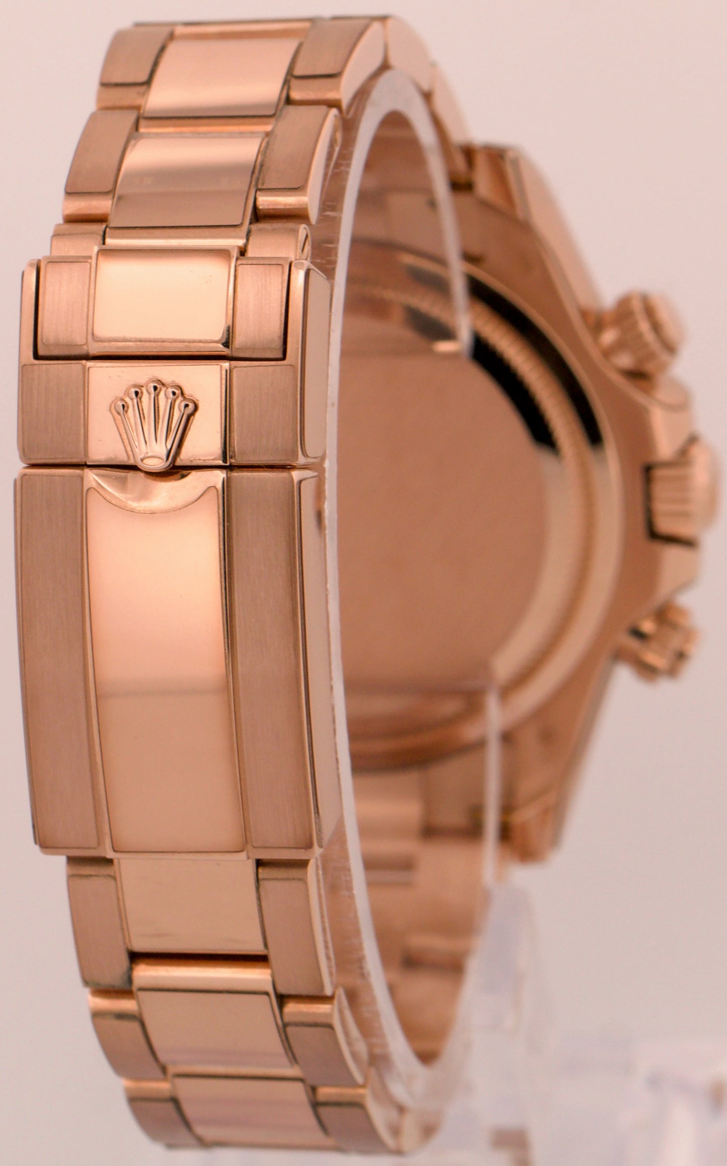 2023 PAPERS Rolex Daytona SUNDUST Black 18K Rose Gold 40mm 126505 Watch BOX