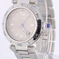 Vintage Cartier Pasha 1040 Gray Brown Guilloche 38mm Date Steel Automatic Watch