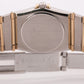PAPERS Omega Constellation BLACK DIAMOND 18K Steel 22.5mm Quartz 1267.10.00 BOX