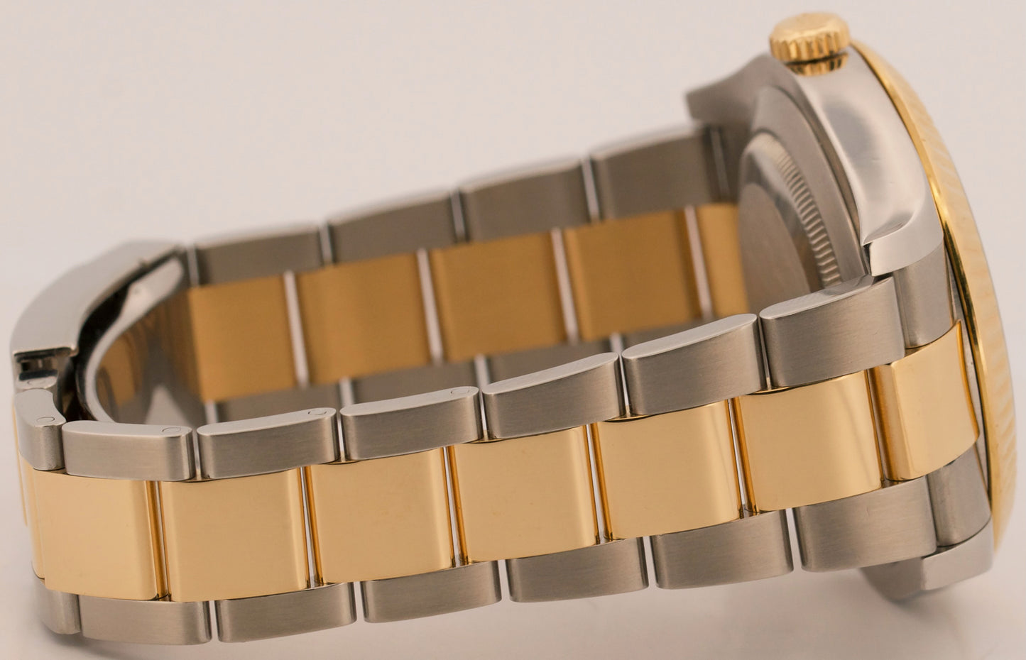 Rolex Datejust II 116333 Ivory Diamond 18K Yellow Gold Steel Oyster 41mm Watch