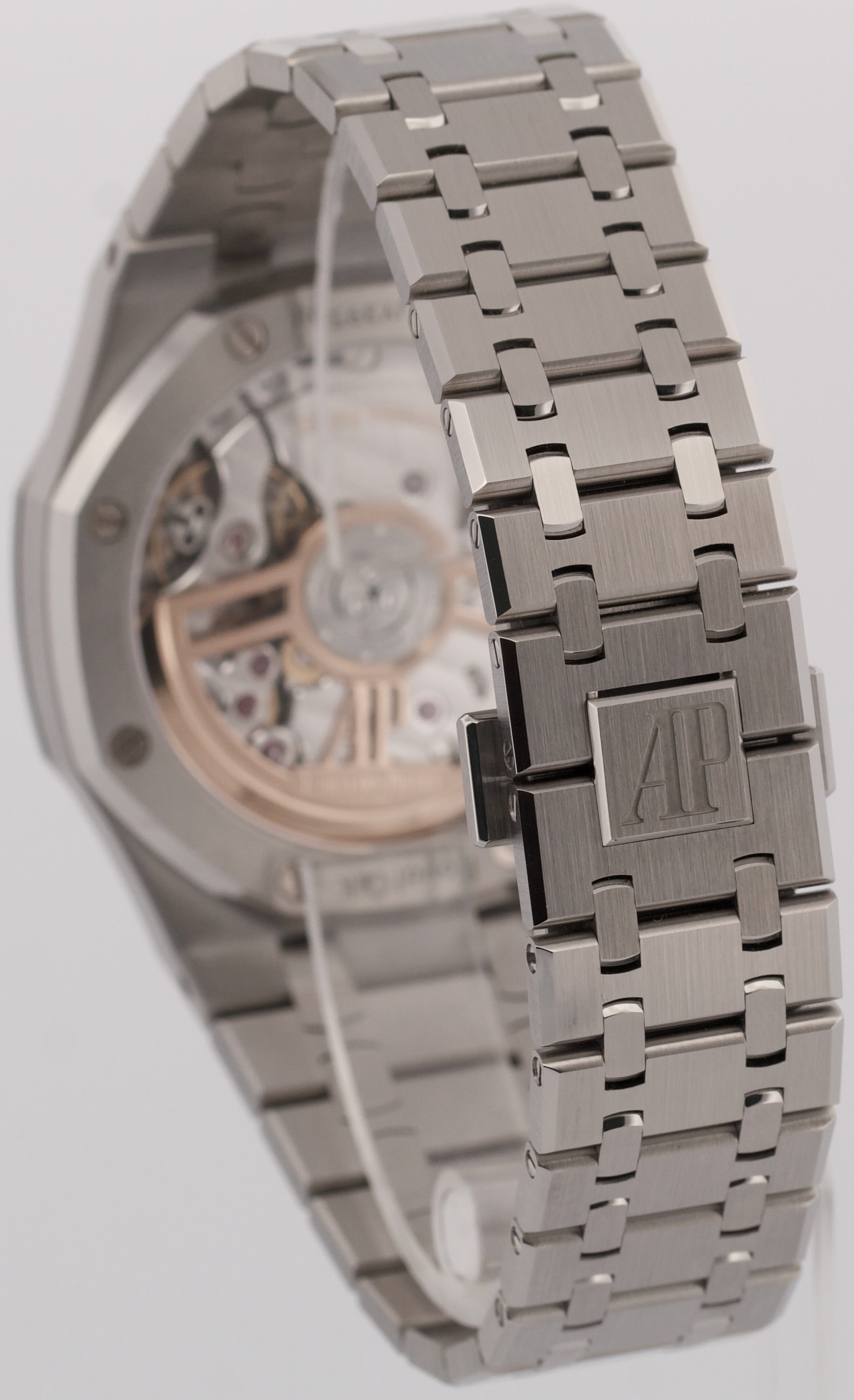 NEW PAPERS Audemars Piguet Royal Oak BLACK 41mm Steel 15510ST.OO