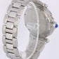Vintage Cartier Pasha 1040 Gray Brown Guilloche 38mm Date Steel Automatic Watch