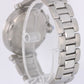 Vintage Cartier Pasha 1040 Gray Brown Guilloche 38mm Date Steel Automatic Watch