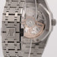 NEW PAPERS Audemars Piguet Royal Oak BLACK 41mm Steel 15510ST.OO.1320ST.02 BOX