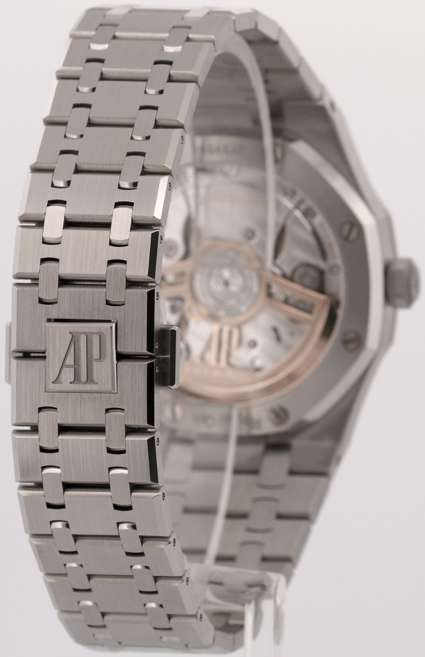 NEW PAPERS Audemars Piguet Royal Oak BLACK 41mm Steel 15510ST.OO.1320ST.02 BOX