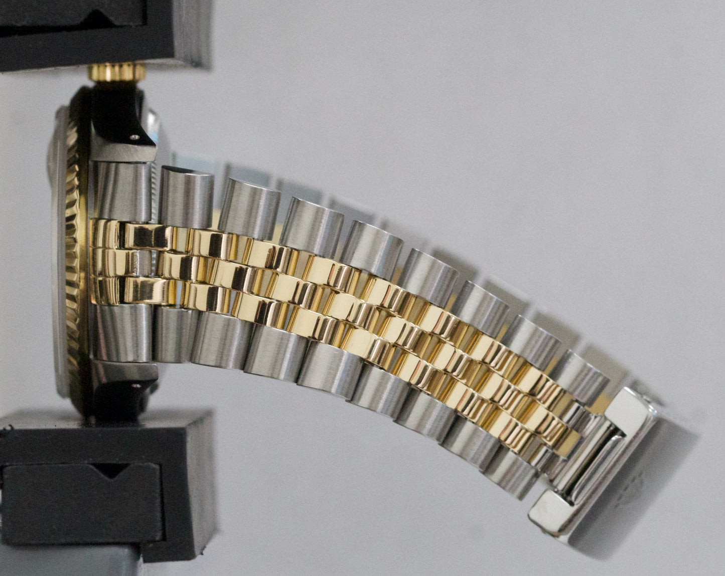 PAPERS Rolex DateJust 36mm CHAMPAGNE 18K Yellow Gold Steel JUBILEE 16233 BOX