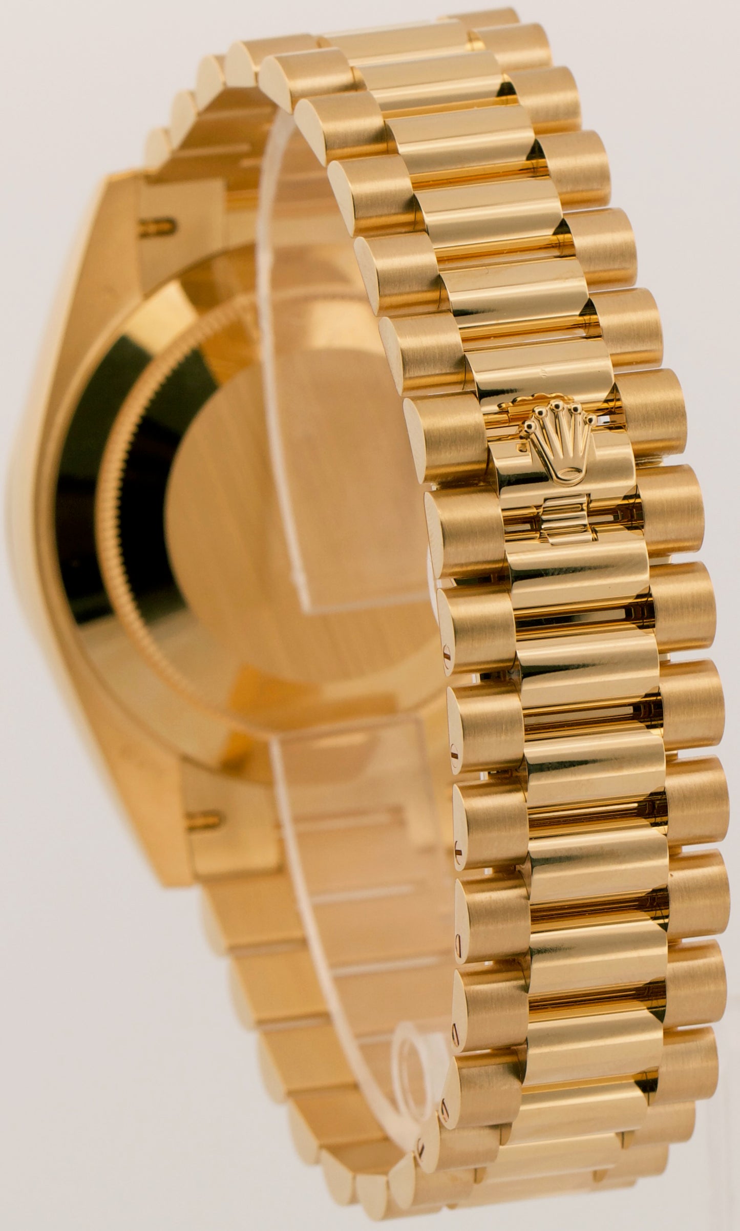 NEW 2025 PAPERS Rolex Day-Date President 40mm GREEN ROMAN 18K Gold 228238 BOX