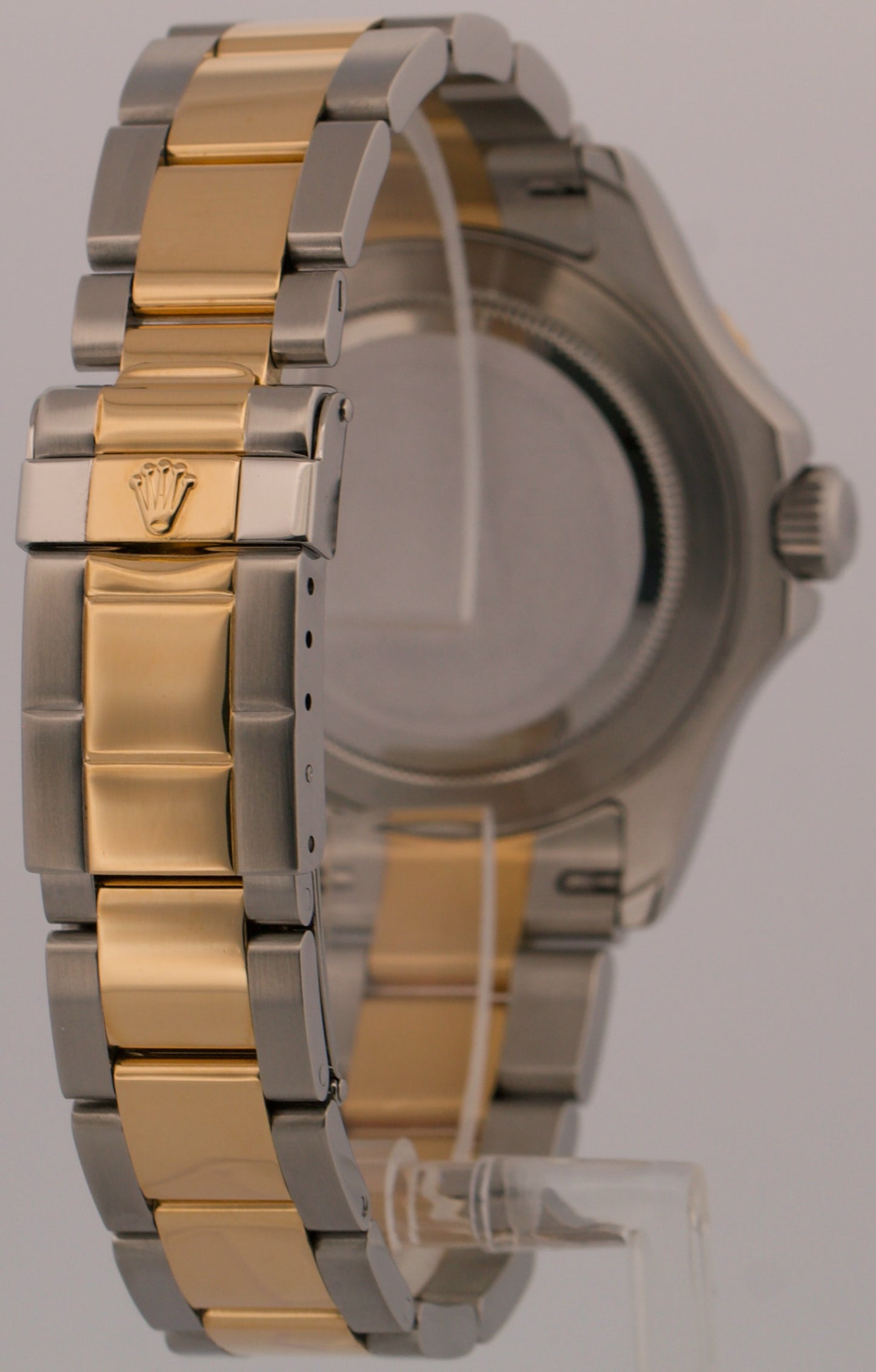 2007 PAPERS Rolex Yacht-Master BLUE 18K Yellow Gold Stainless 40mm 16623 BOX