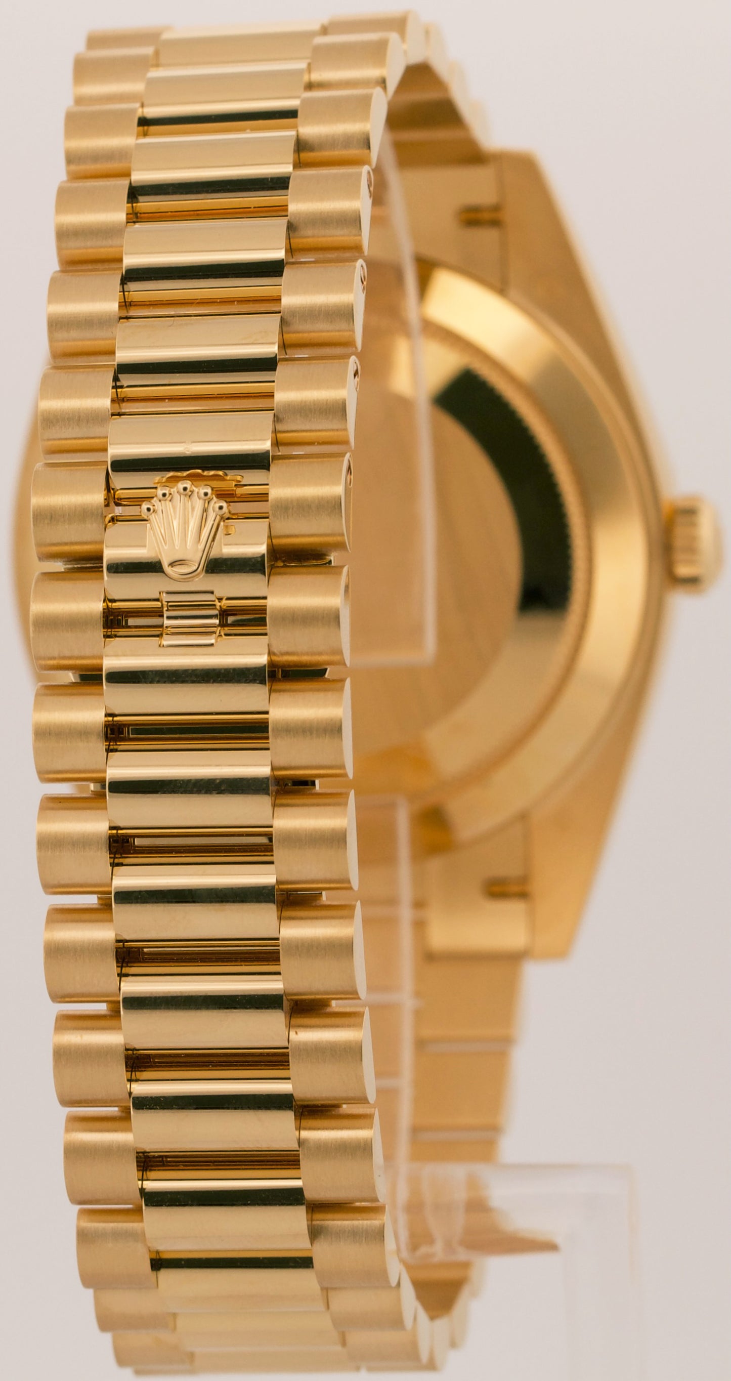 NEW 2025 PAPERS Rolex Day-Date President 40mm GREEN ROMAN 18K Gold 228238 BOX