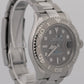 Rolex Yacht-Master Platinum RHODIUM Gray 40mm Stainless Steel Watch 116622