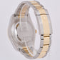 Rolex Datejust II 2 18K Two-Tone BLACK ROMAN Yellow Gold Steel 41mm Watch 116333