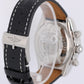 Breitling Chronomat Evolution A13356 Gray 44mm Steel Black Leather Watch