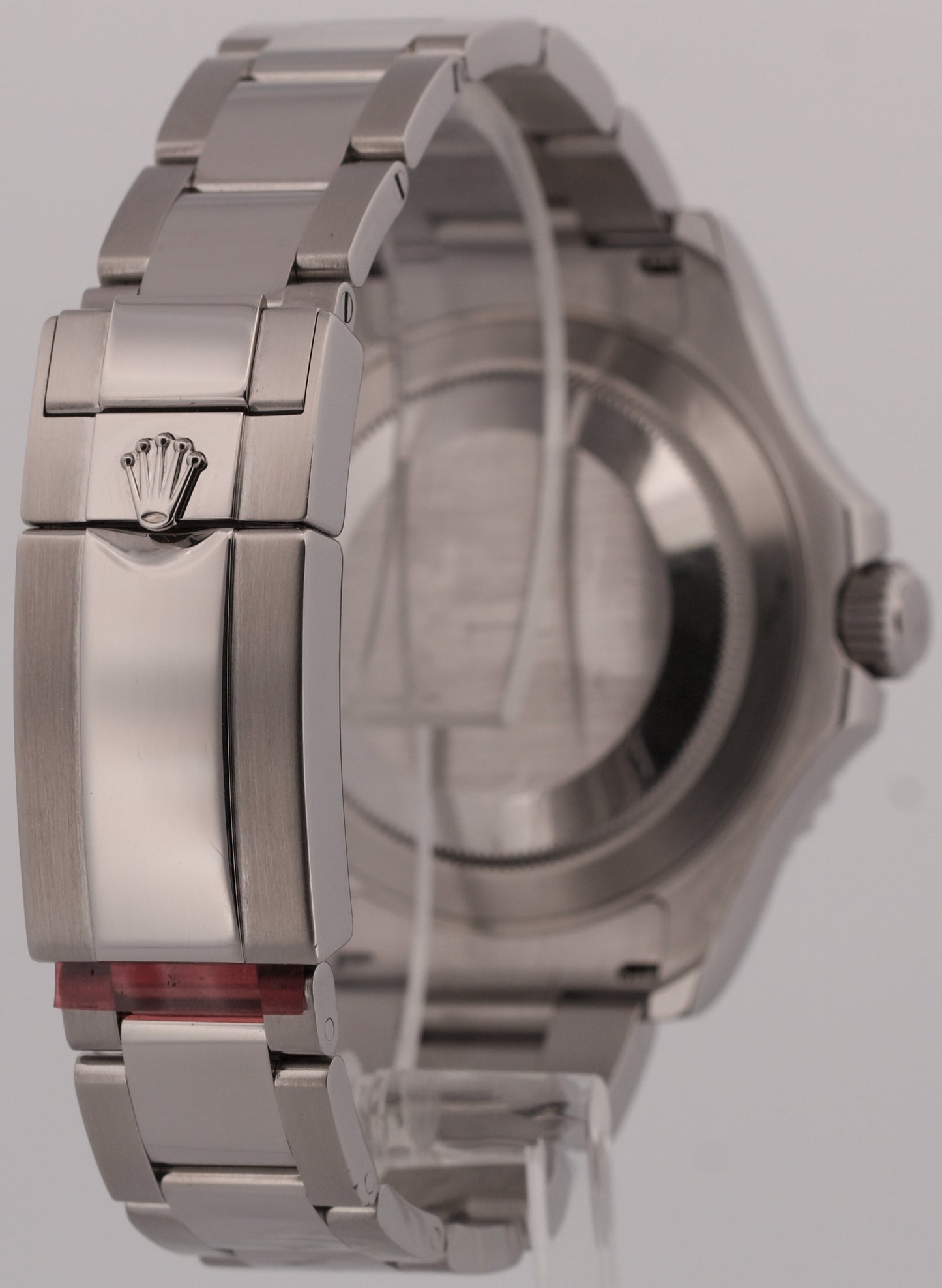 Rolex Yacht-Master Platinum RHODIUM Gray 40mm Stainless Steel Watch 116622