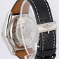 Breitling Chronomat Evolution A13356 Gray 44mm Steel Black Leather Watch