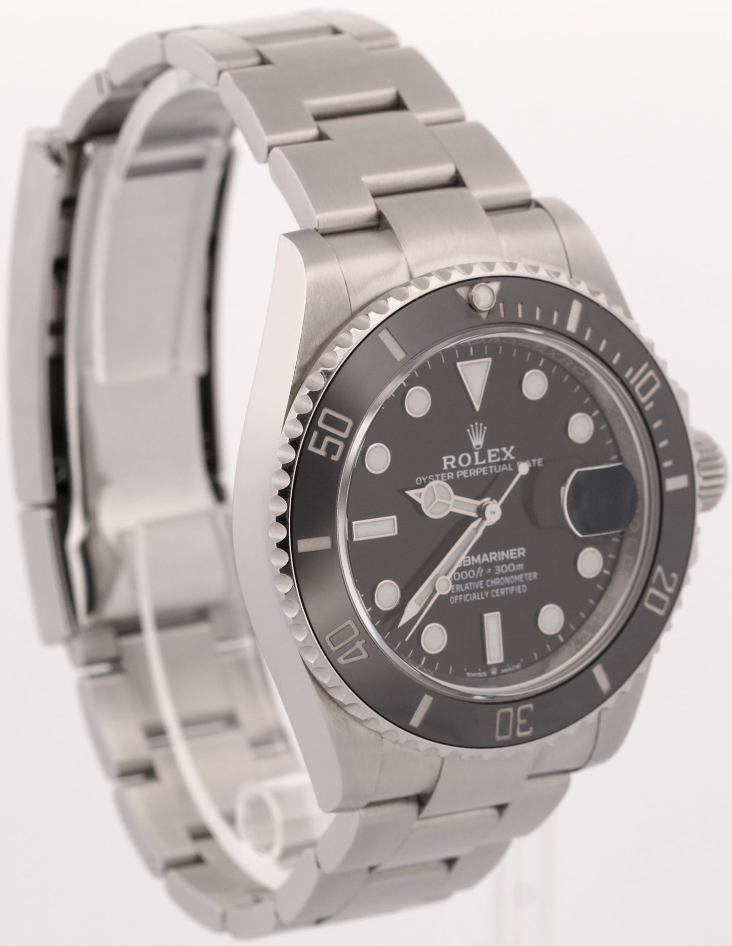 Rolex Submariner Date BLACK Ceramic Stainless Steel 41mm 126610 LN Watch BOX