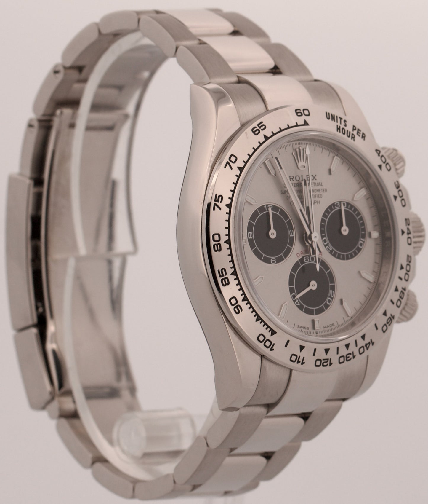 2024 Rolex Daytona Cosmograph Ghost Silver 18K White Gold 40mm 126509 Box Papers