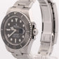 Rolex Submariner Date BLACK Ceramic Stainless Steel 41mm 126610 LN Watch BOX
