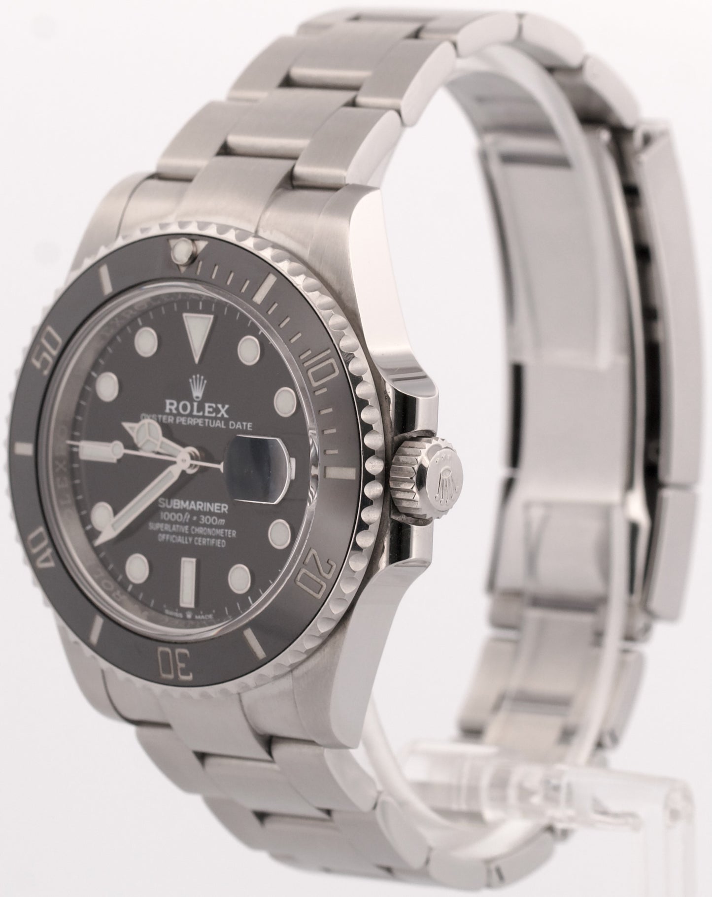 Rolex Submariner Date BLACK Ceramic Stainless Steel 41mm 126610 LN Watch BOX