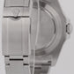 MINT Rolex Explorer II 42mm BLACK Stainless Steel Orange Automatic Watch 216570