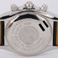Breitling Chronomat Evolution A13356 Gray 44mm Steel Black Leather Watch