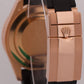 2016 PAPERS Rolex Yacht-Master BLACK 18K Rose Gold Oysterflex 40mm 116655 BOX