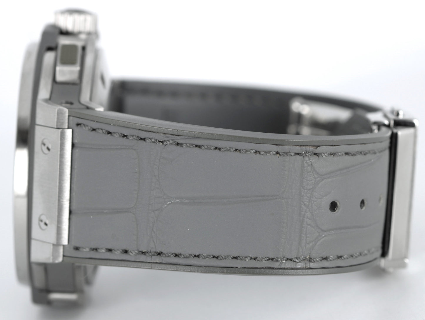 Hublot Big Bang 301.ST.5020.GR Earl Gray 44mm Steel Rubber Leather Strap Watch