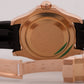 2016 PAPERS Rolex Yacht-Master BLACK 18K Rose Gold Oysterflex 40mm 116655 BOX