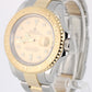 2008 Rolex Yacht-Master 16623 Two-Tone 18k Gold Rehaut Champagne 40mm Box Papers