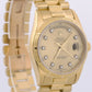 Rolex Day-Date President CHAMPAGNE DIAMOND 18K Yellow Gold BARK 36mm 18308 Watch